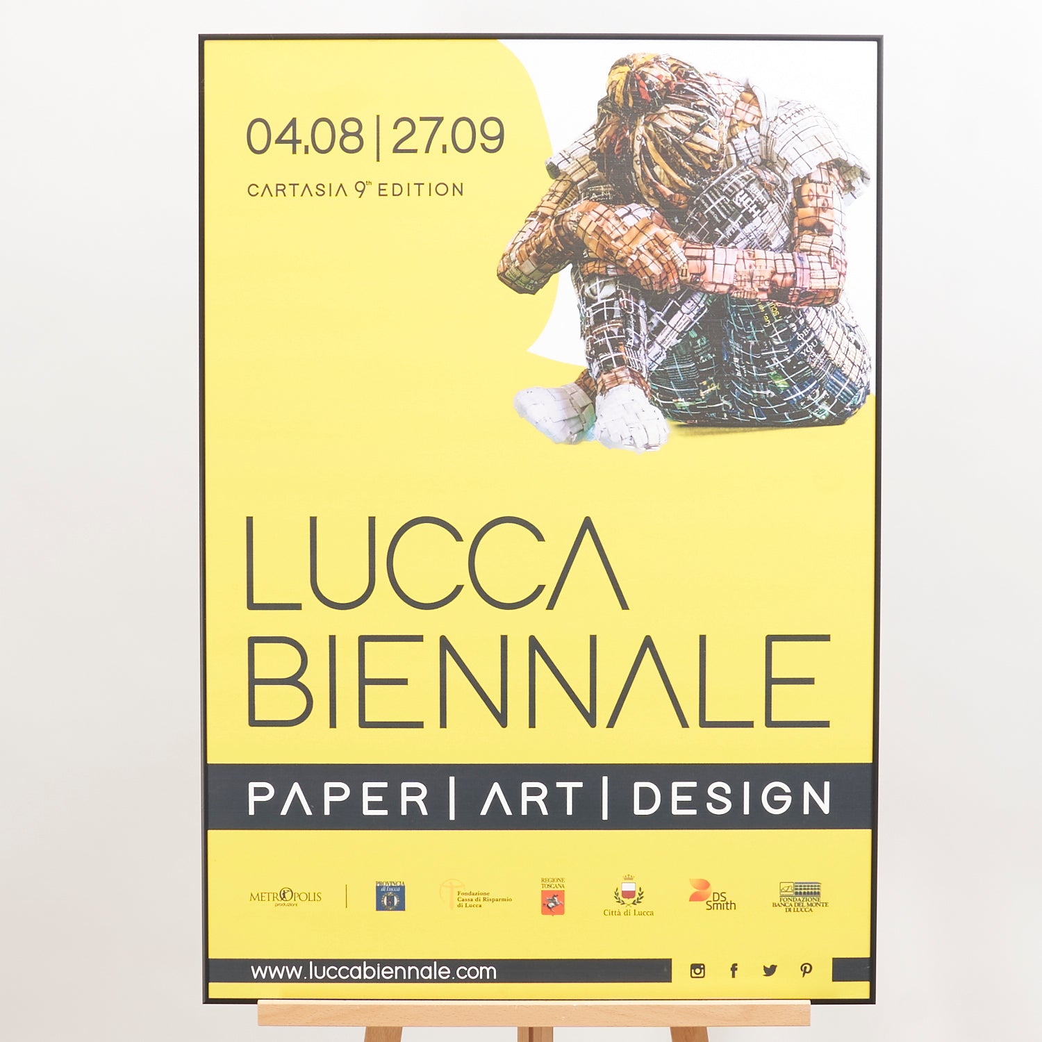 Lucca Biennale Framed Poster