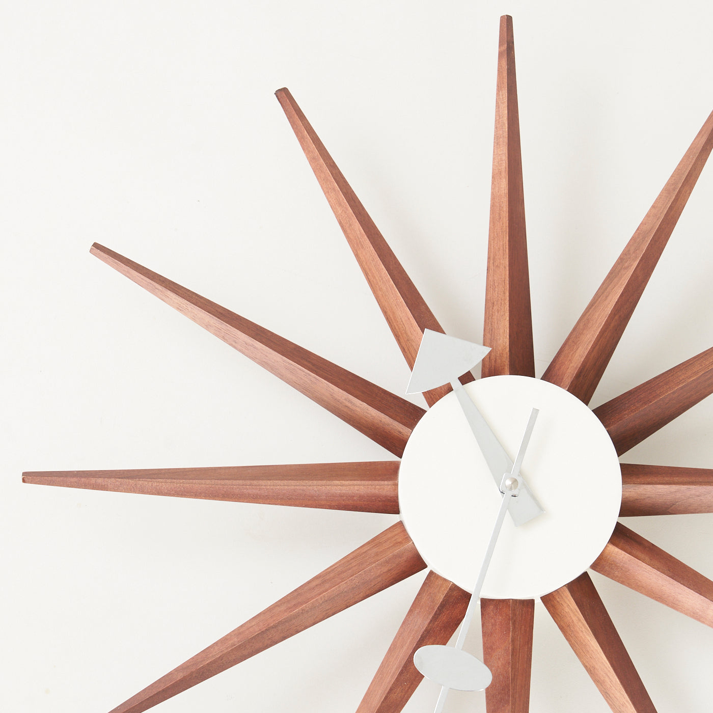 Vintage 'Sunburst' Wall Clock by George Nelson