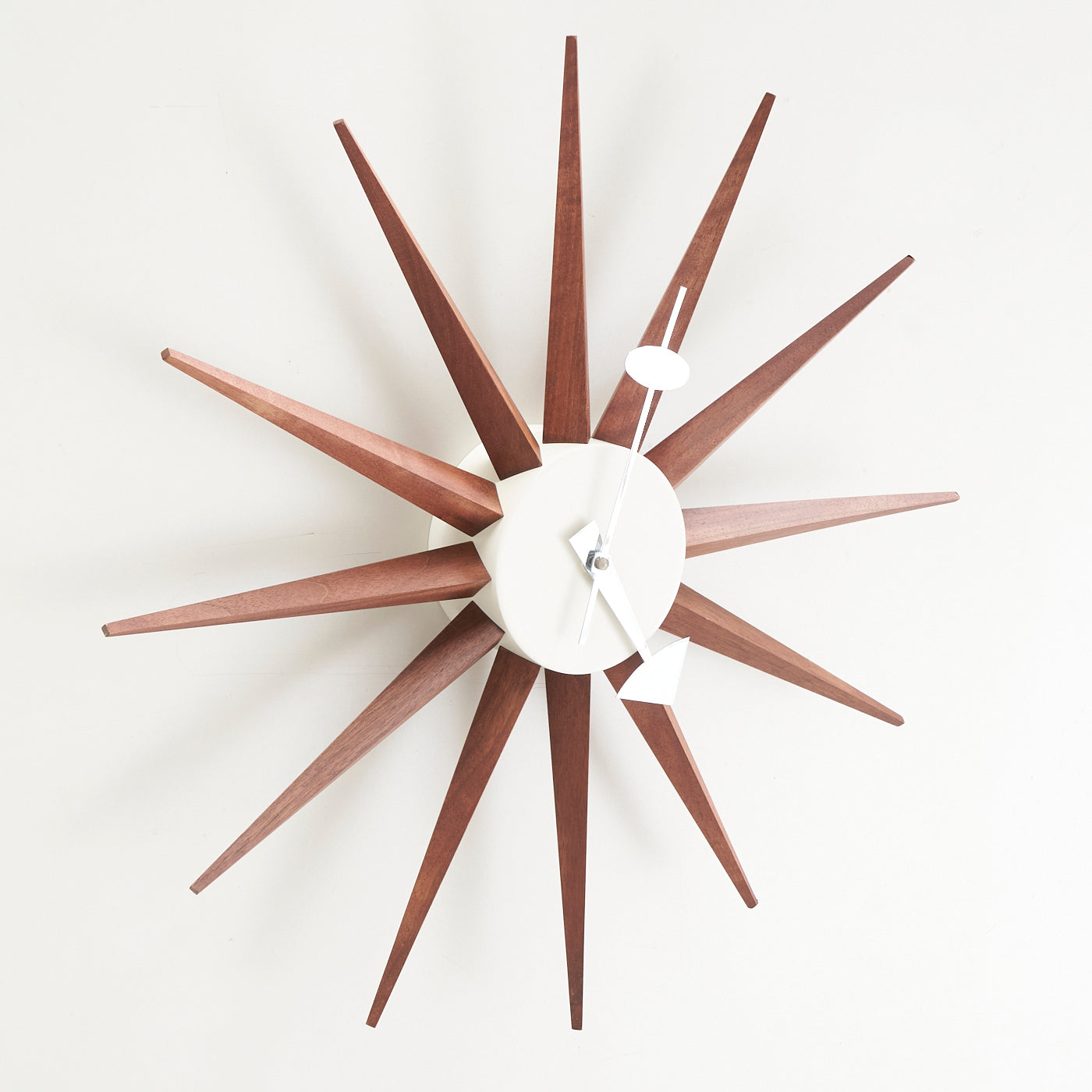 Vintage 'Sunburst' Wall Clock by George Nelson