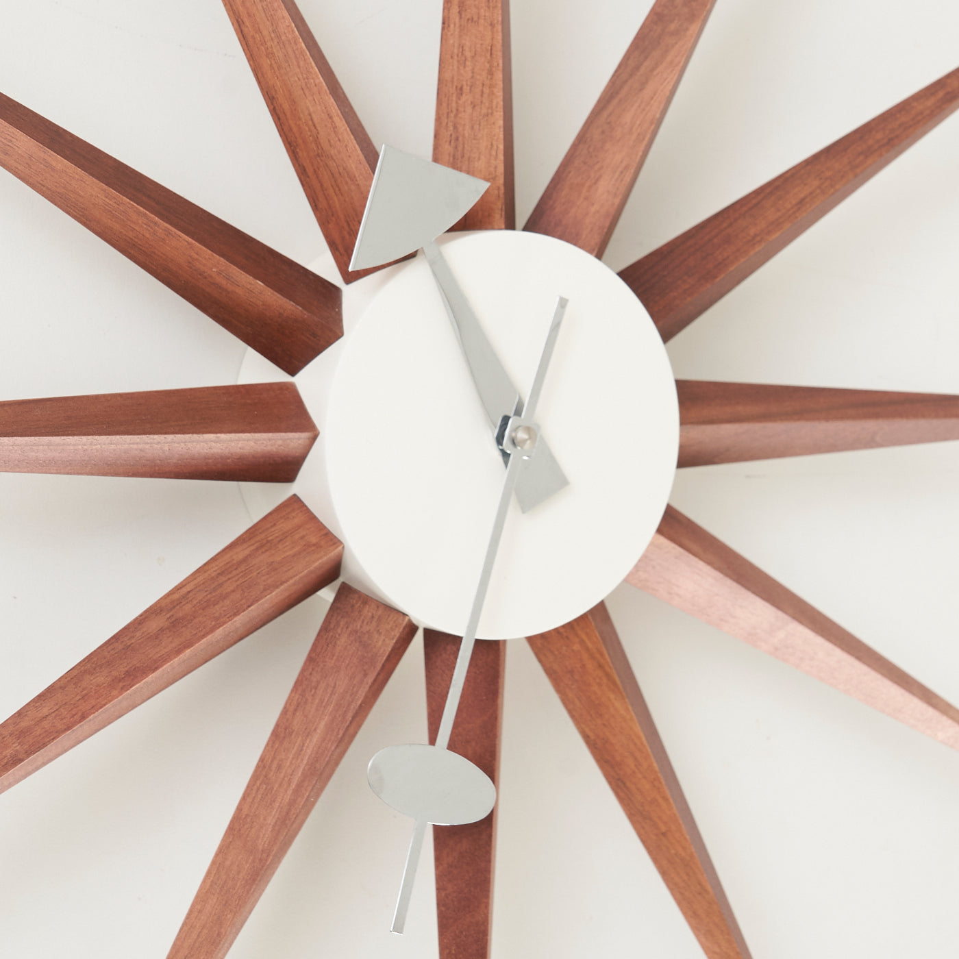 Vintage 'Sunburst' Wall Clock by George Nelson