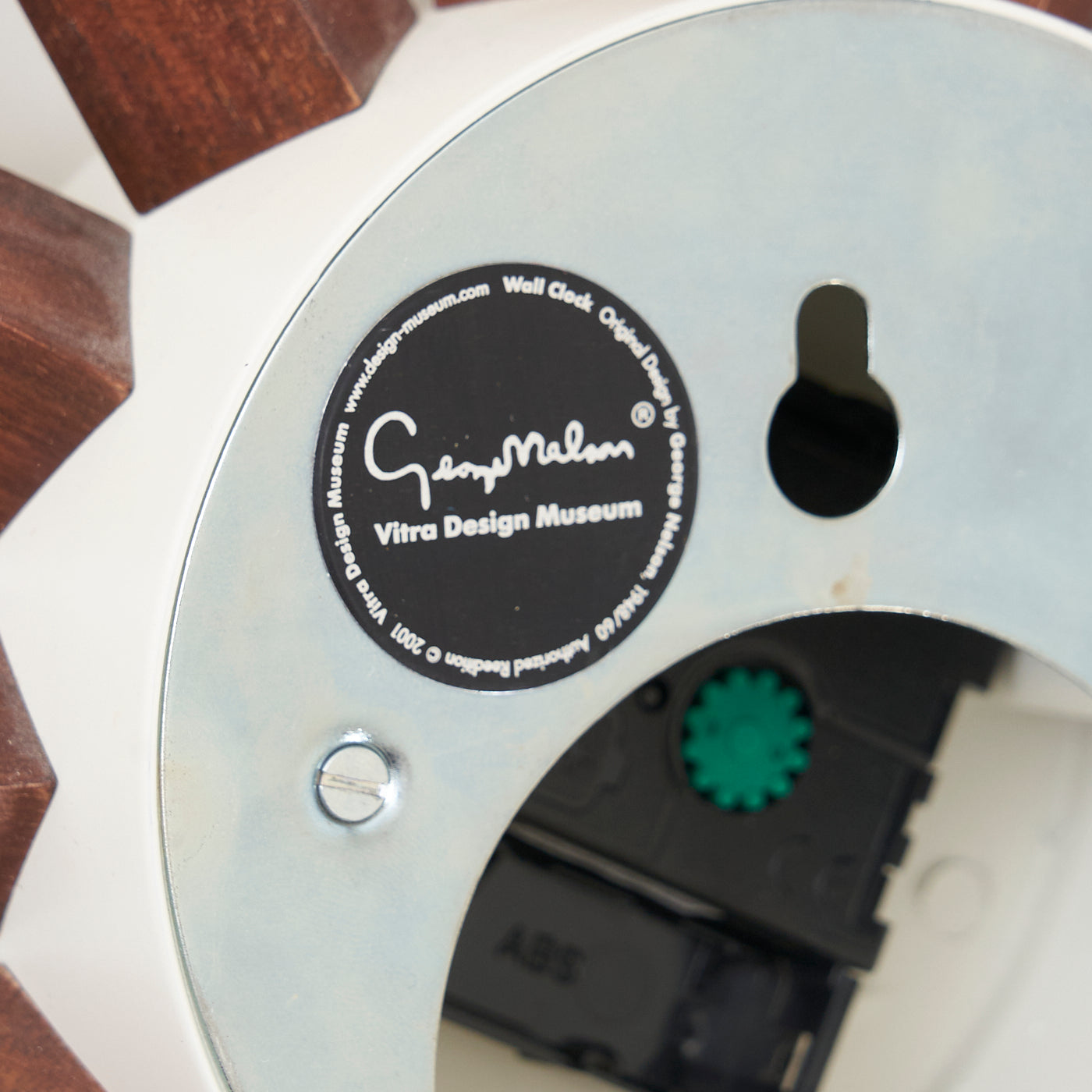 Vintage 'Sunburst' Wall Clock by George Nelson