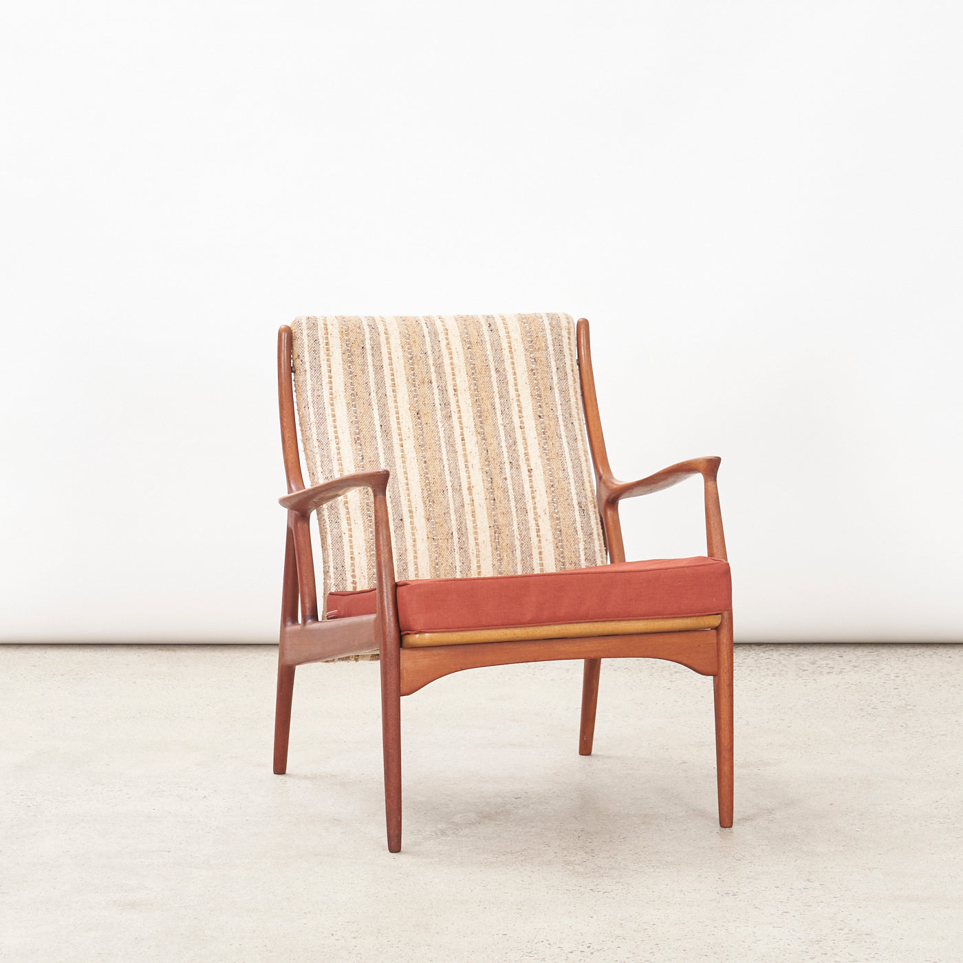 Teak Lounge Chair by Erik Andersen & Palle Pedersen for Horsnæs, Denmark