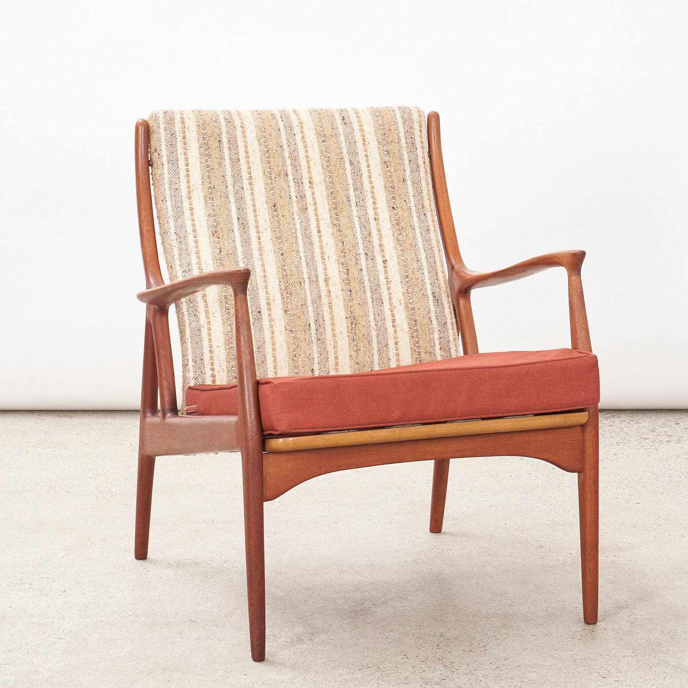 Teak Lounge Chair by Erik Andersen & Palle Pedersen for Horsnæs, Denmark