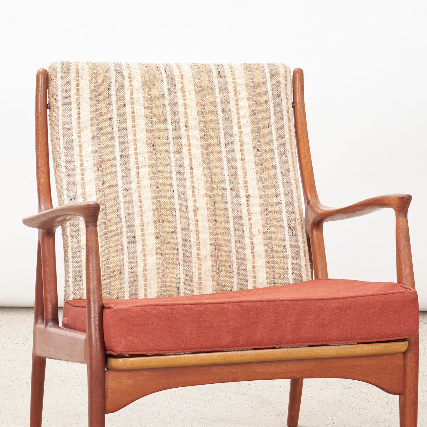 Teak Lounge Chair by Erik Andersen & Palle Pedersen for Horsnæs, Denmark
