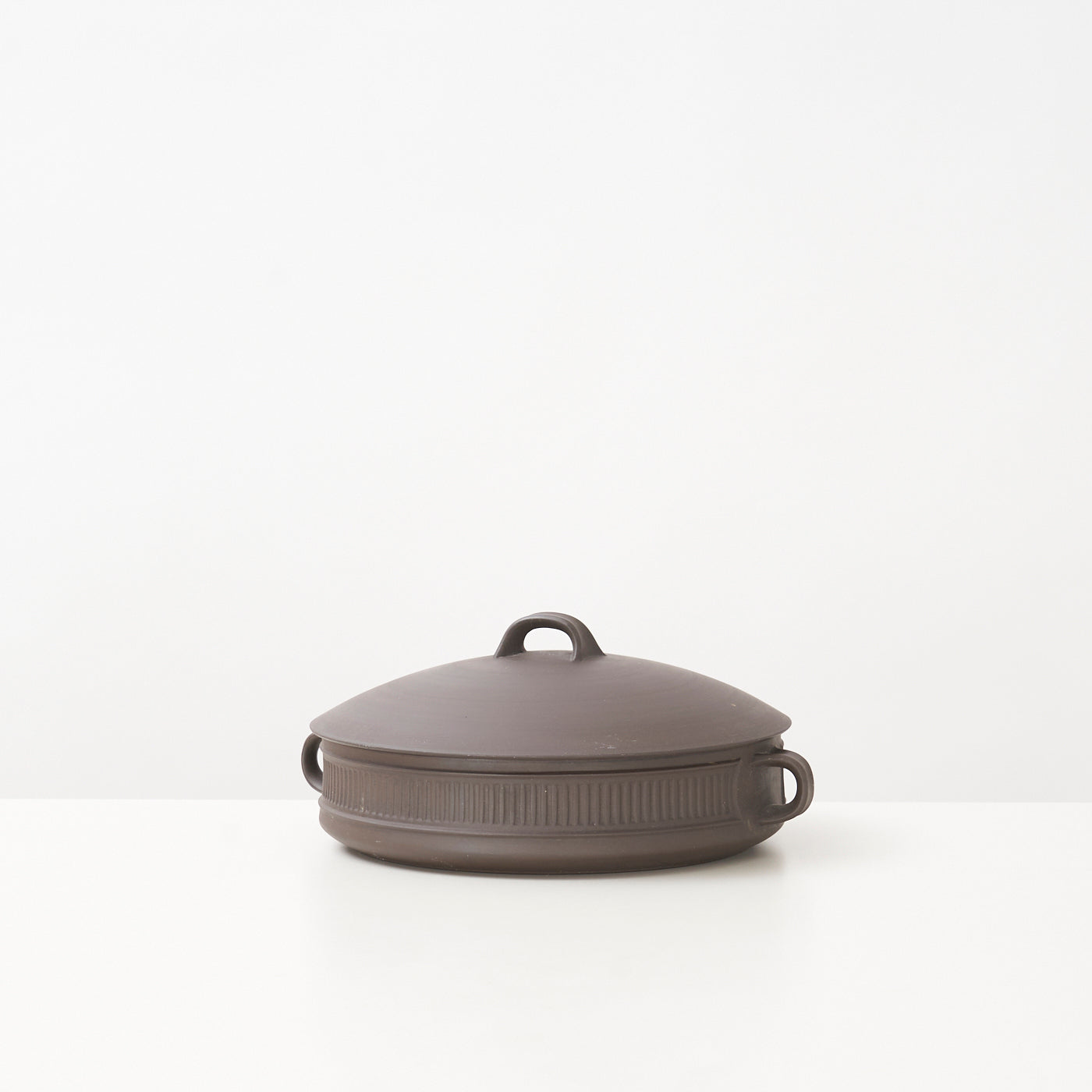 Fluted Flamestone Casserole by Jens Quistgaard for Dansk