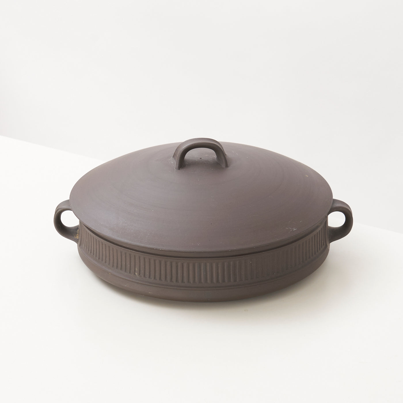 Fluted Flamestone Casserole by Jens Quistgaard for Dansk