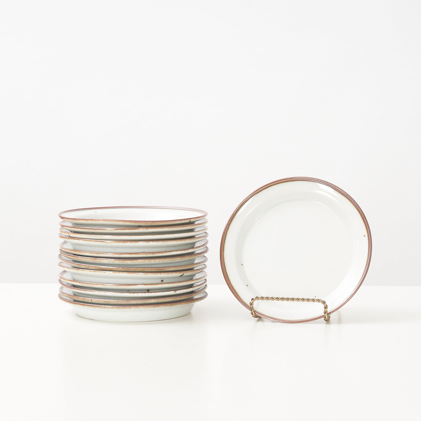 'Brown Mist' Stoneware Set by Niels Refsgaard for Dansk