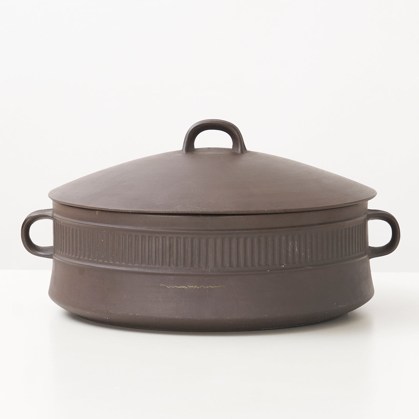 Fluted Flamestone Casserole by Jens Quistgaard for Dansk