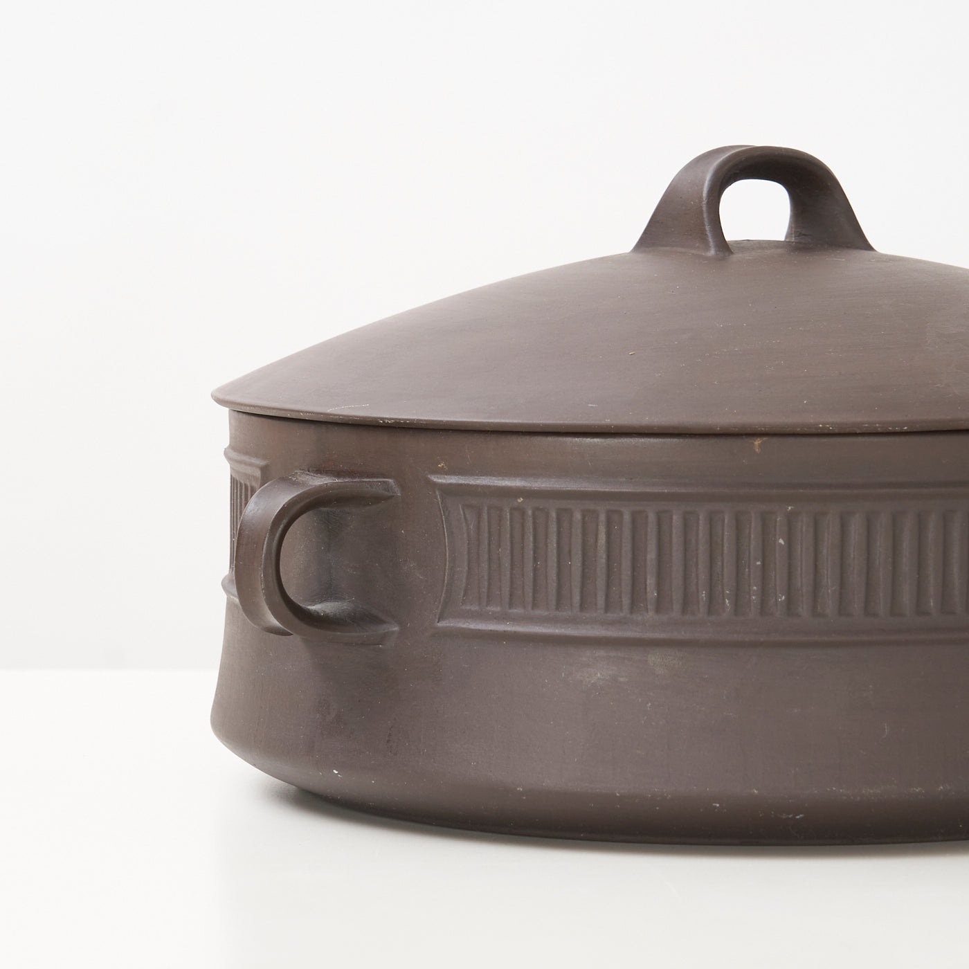 Fluted Flamestone Casserole by Jens Quistgaard for Dansk