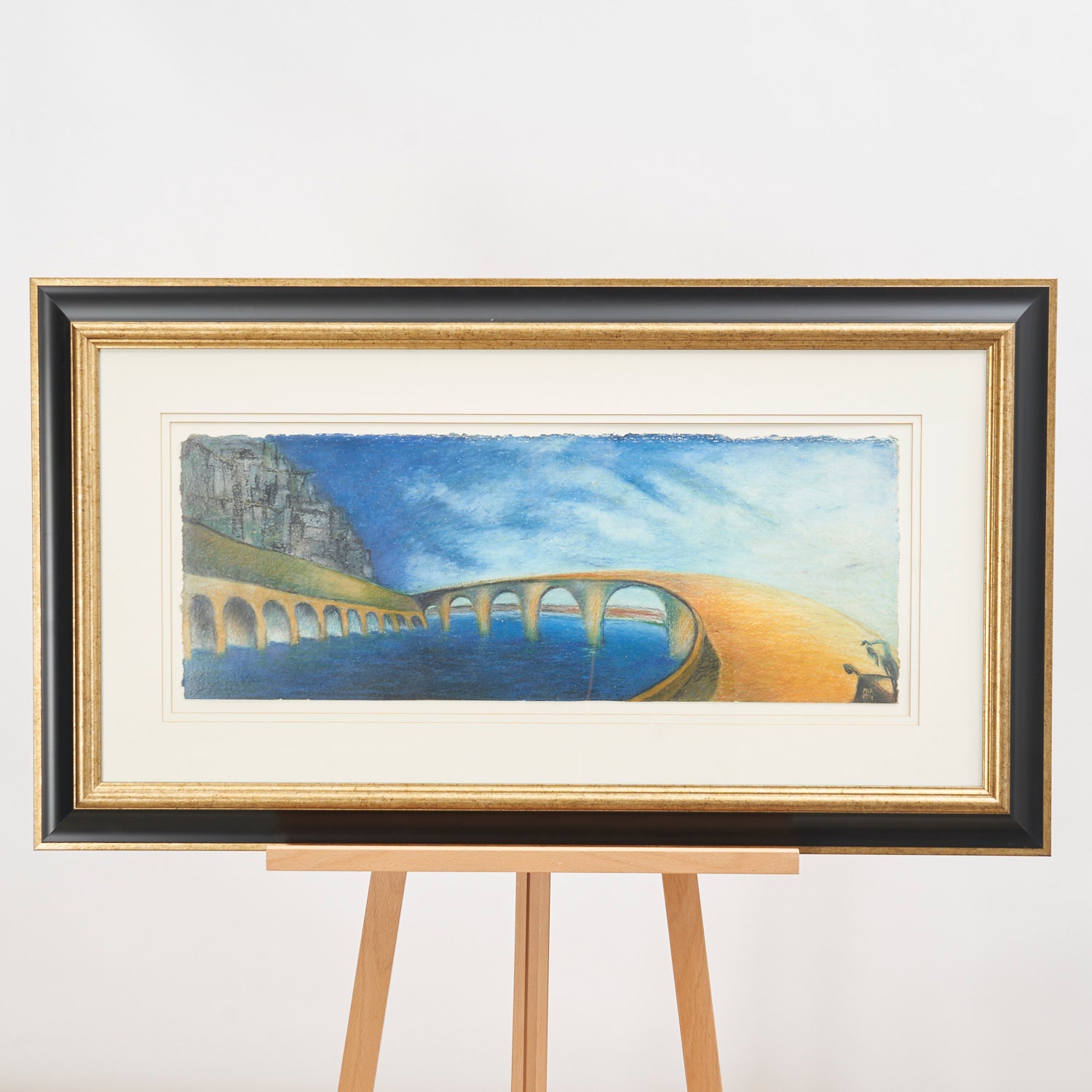 Oil on Canvas Landscape by Pica