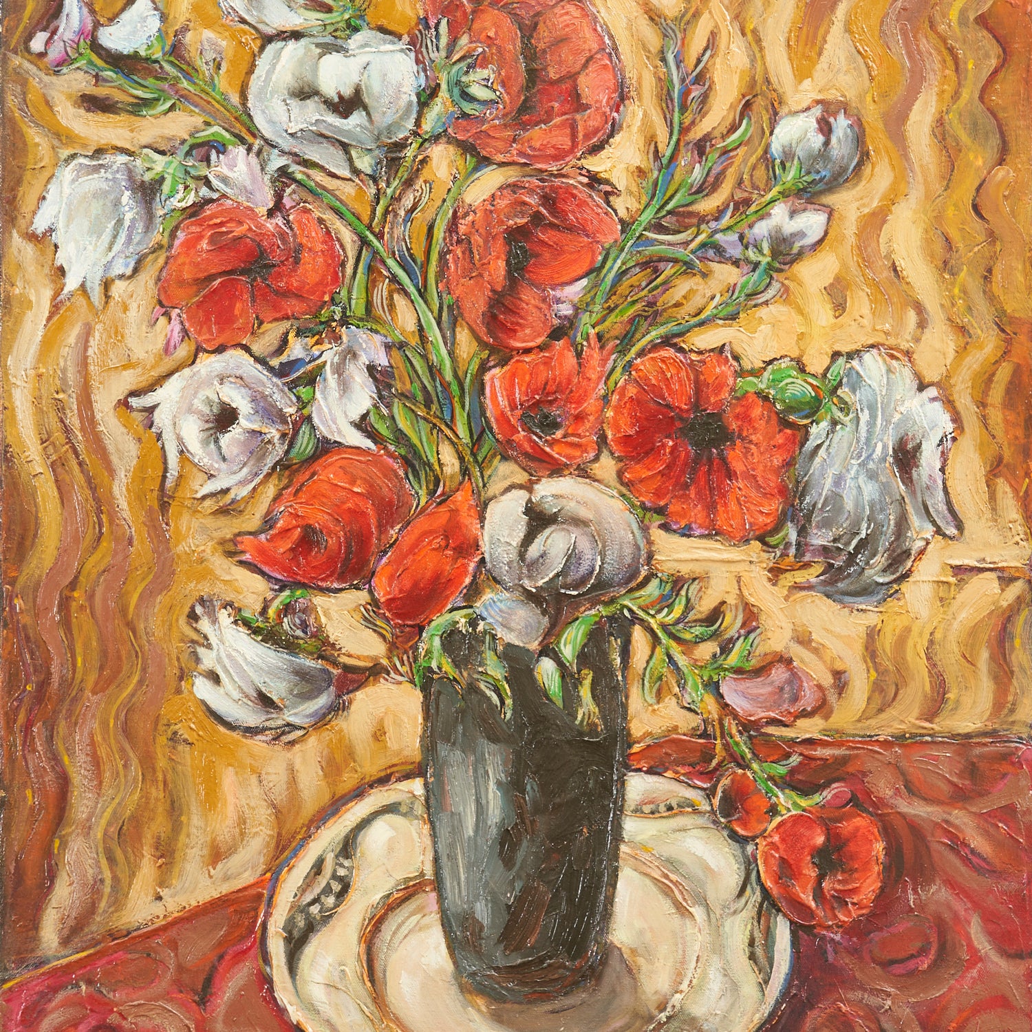Oil on Canvas Painting by Emilio