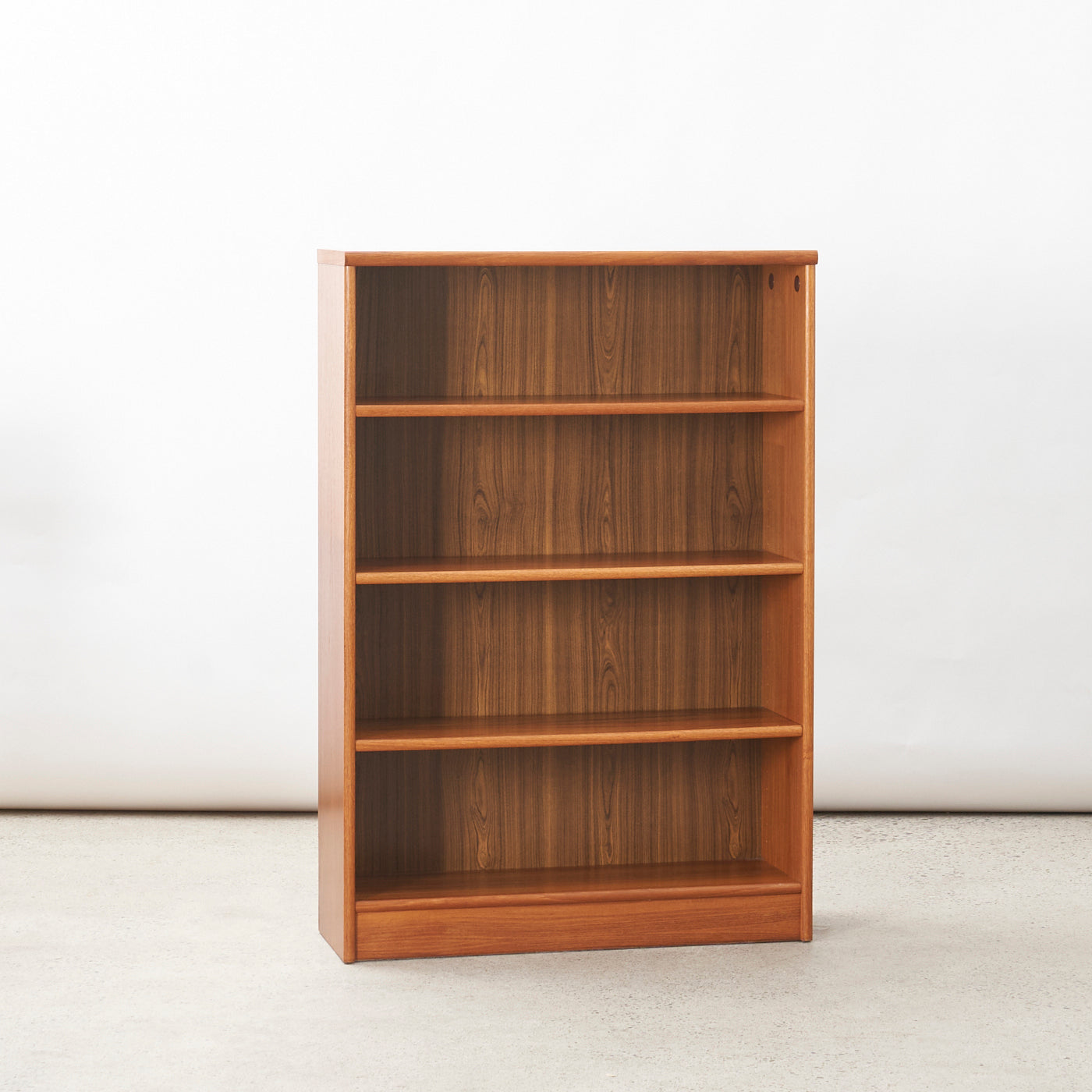 Low Teak Bookcase, Denmark