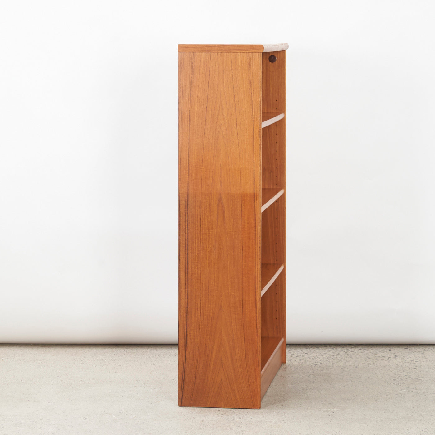 Low Teak Bookcase, Denmark
