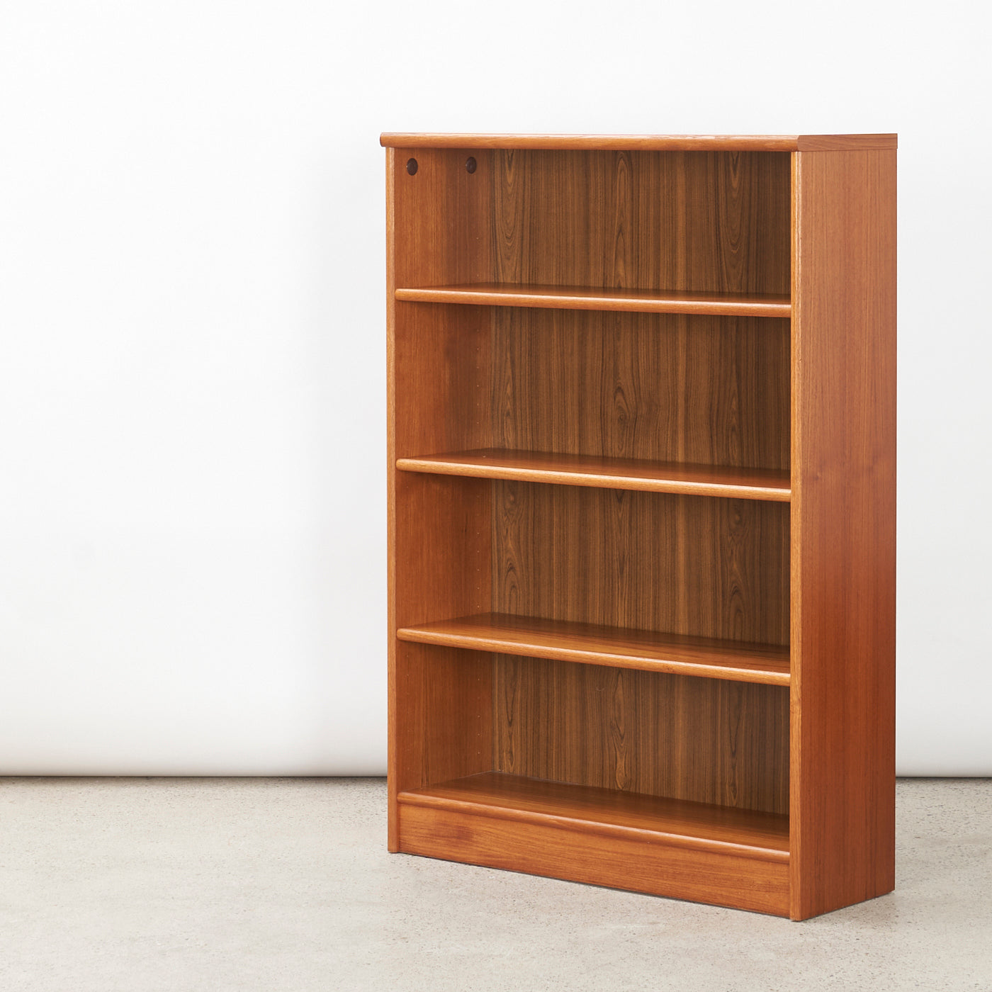 Low Teak Bookcase, Denmark