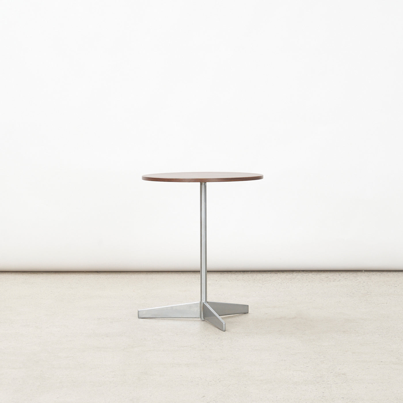 Round Laminate & Metal Side Table by Curtis, Canada