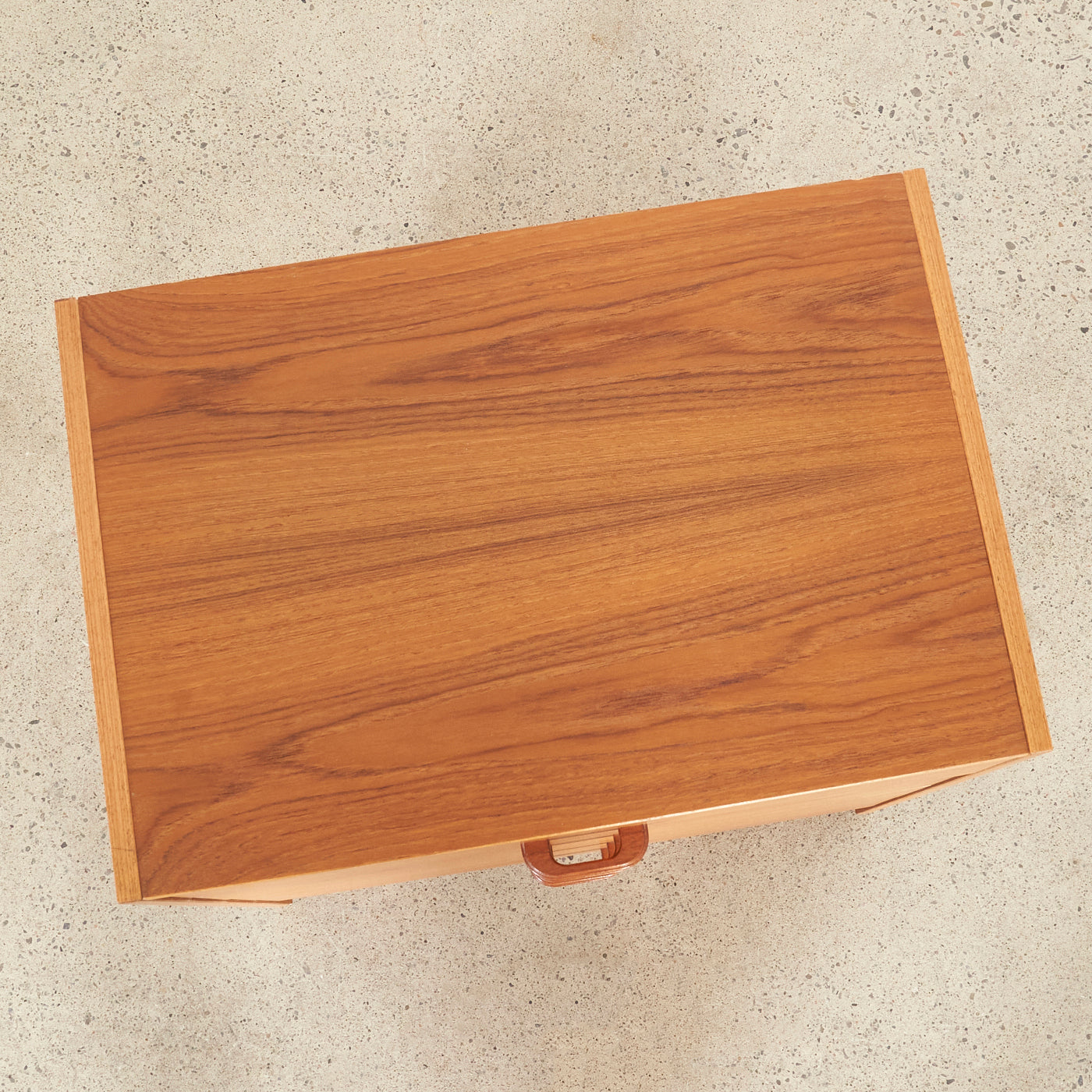 Small Teak 4-Drawer Dresser, Denmark