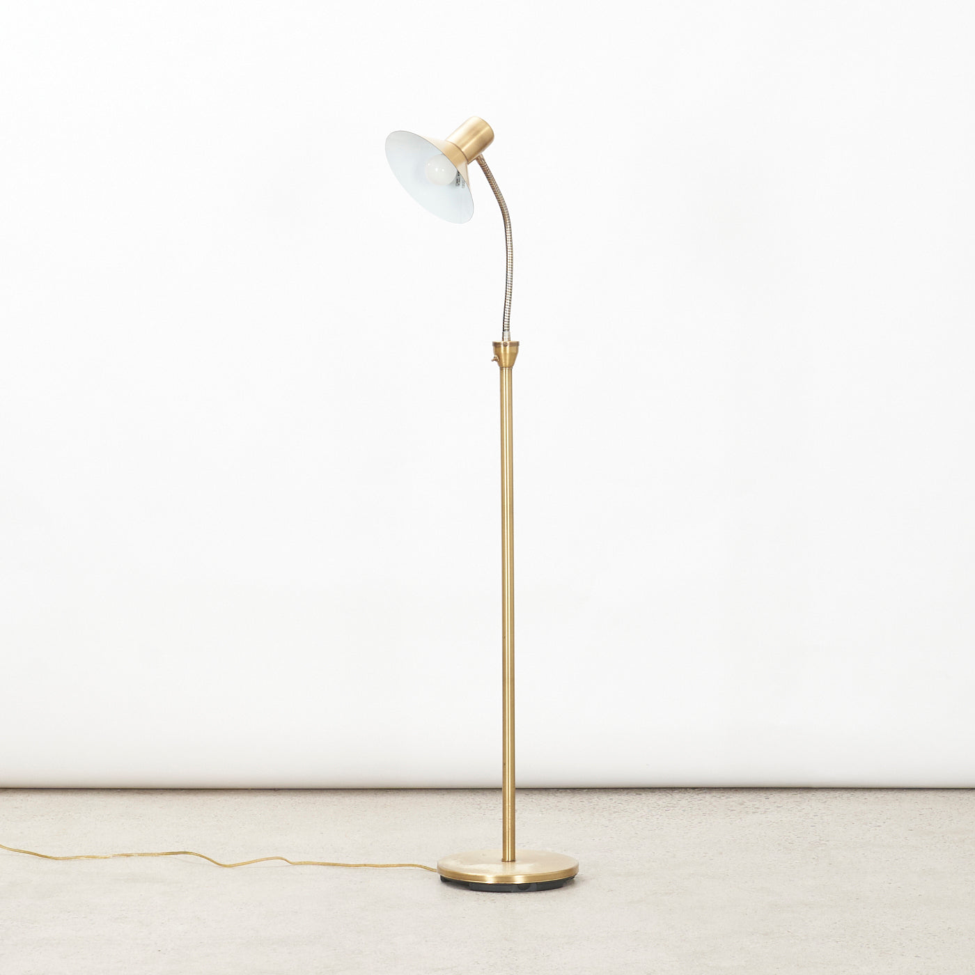 Vintage Gooseneck Floor Lamp