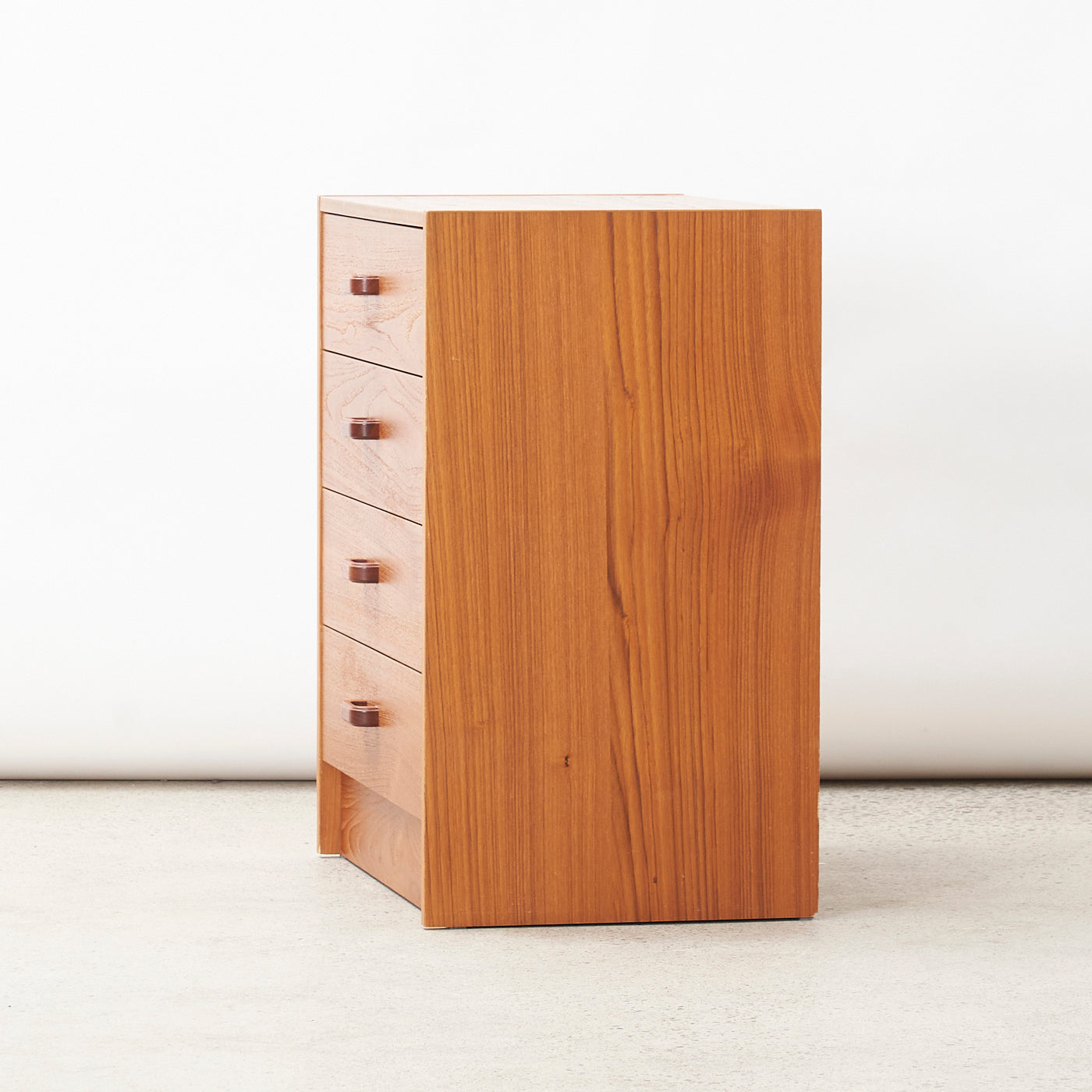 Small Teak 4-Drawer Dresser, Denmark
