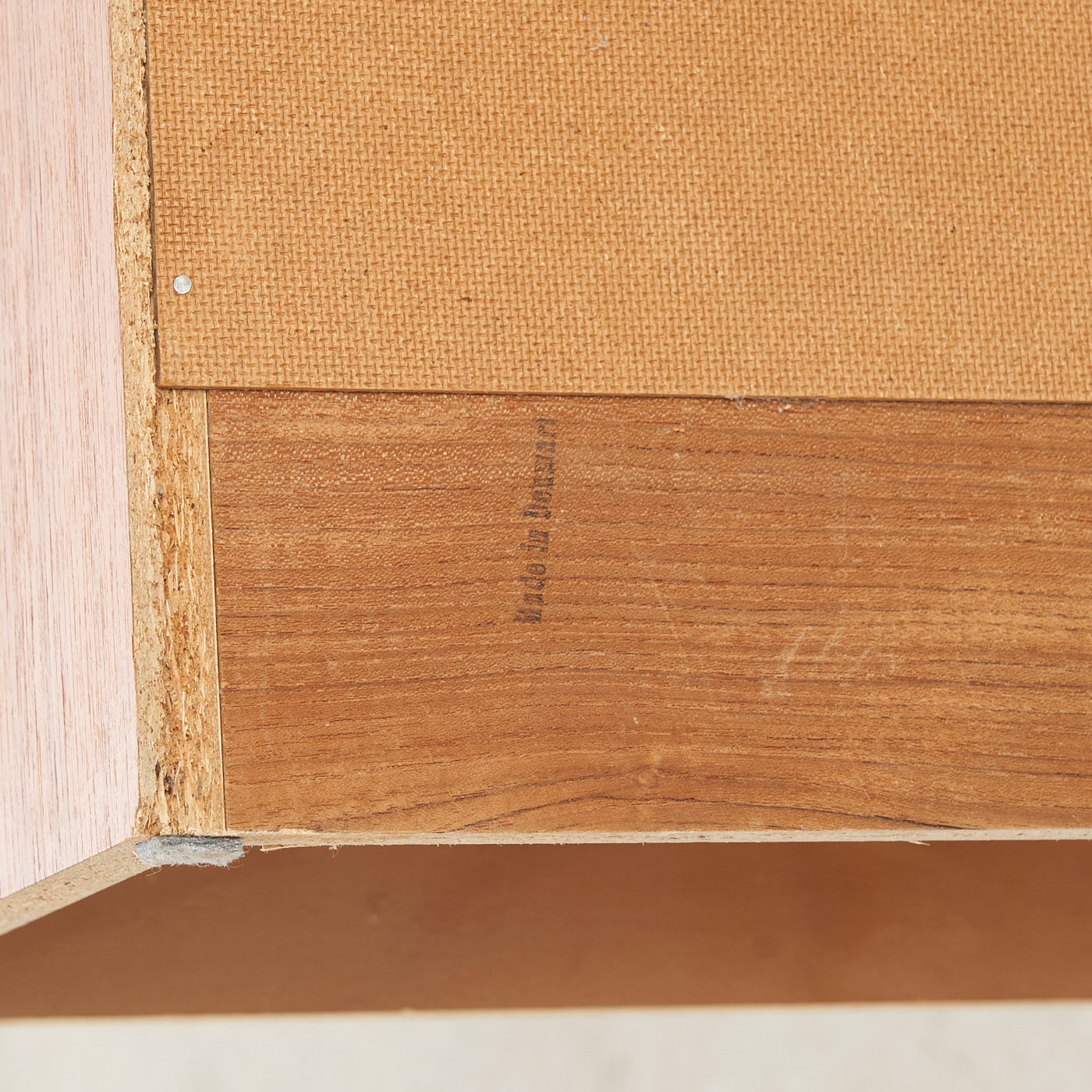 Small Teak 4-Drawer Dresser, Denmark