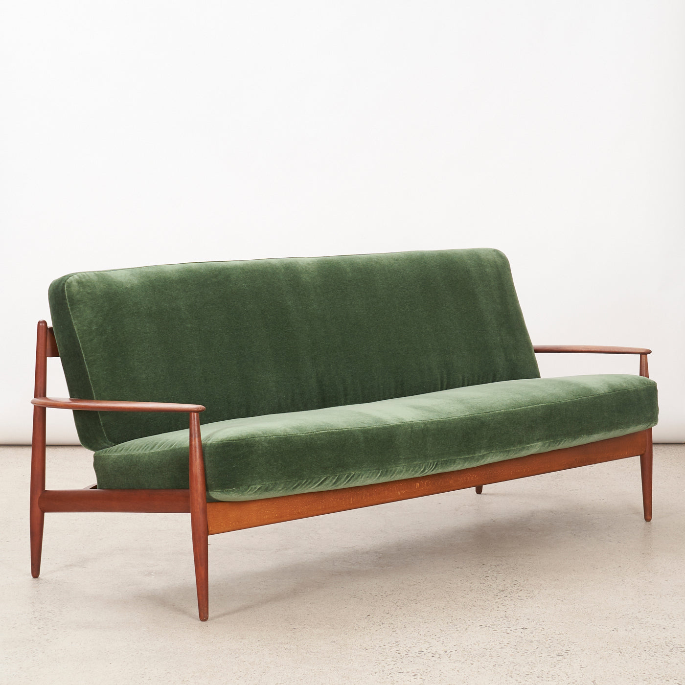 Teak & Beech Sofa by Grete Jalk for France & Daverkosen, Denmark