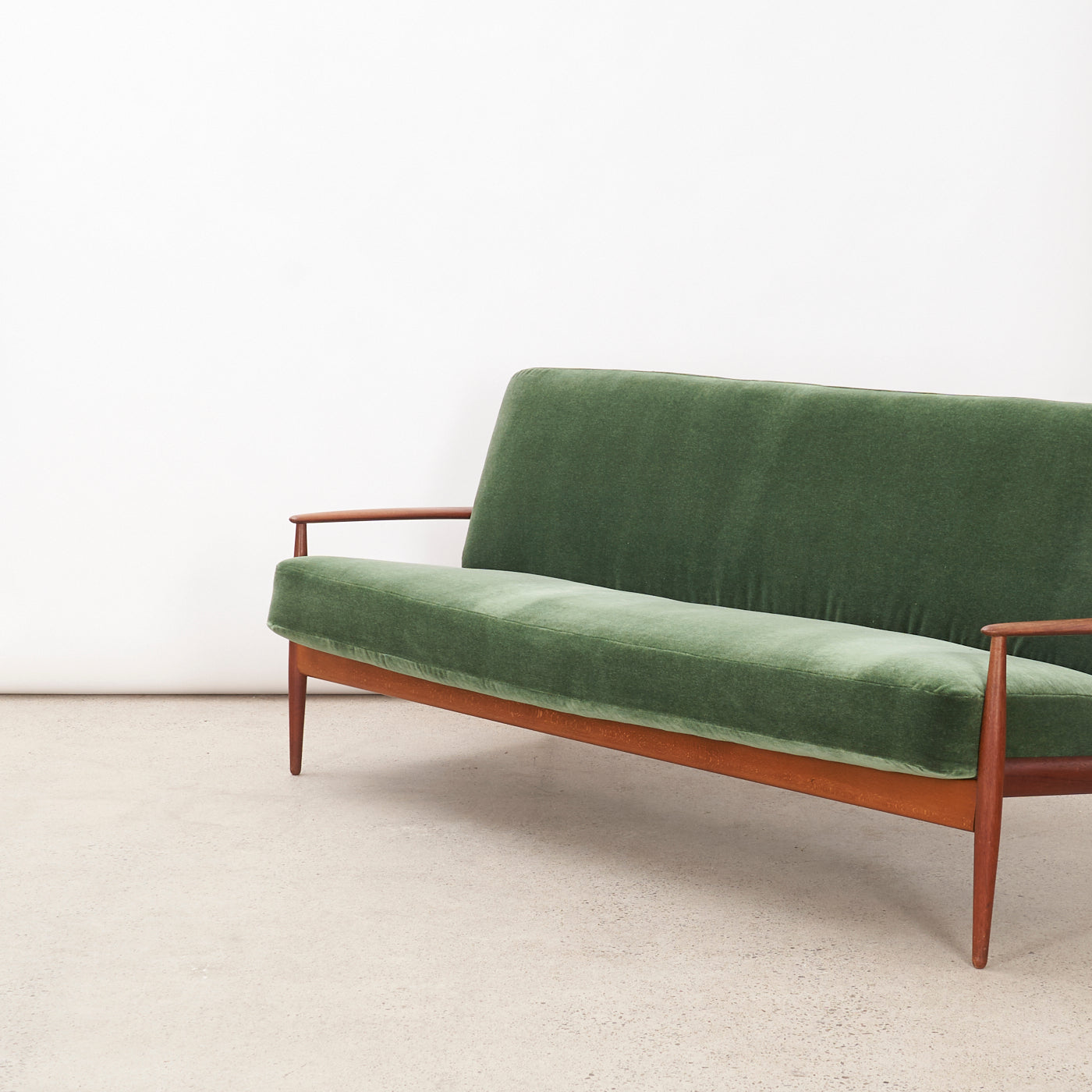Teak & Beech Sofa by Grete Jalk for France & Daverkosen, Denmark