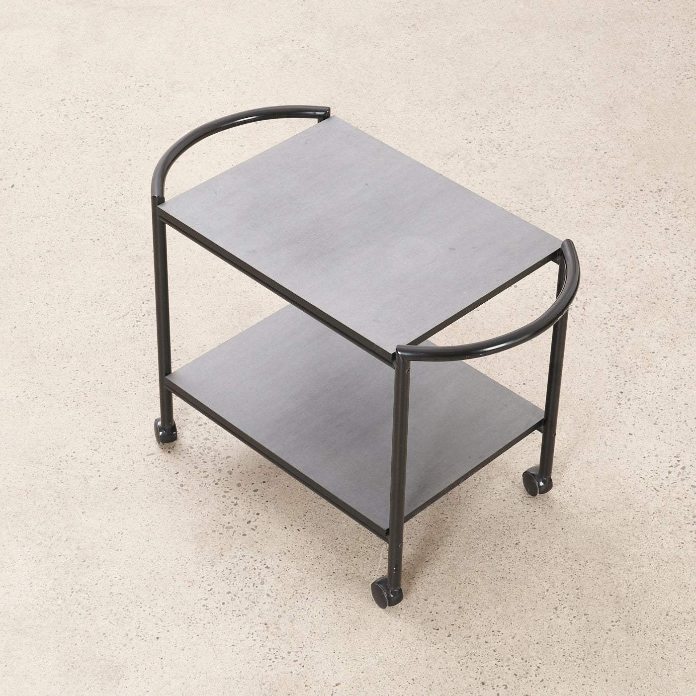 Vintage Tubular Metal Bar Cart