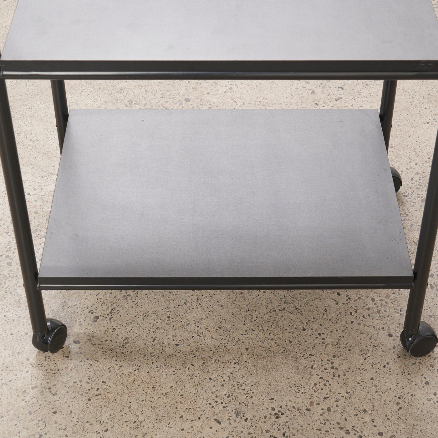 Vintage Tubular Metal Bar Cart