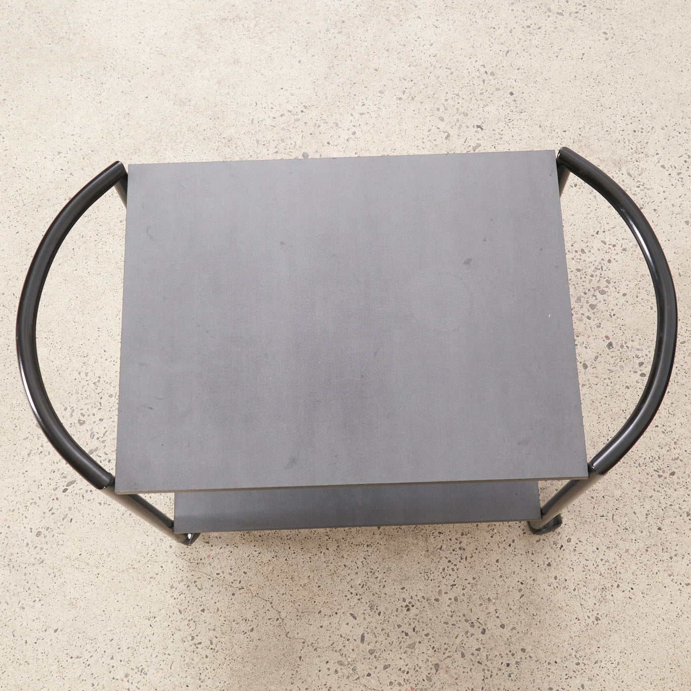 Vintage Tubular Metal Bar Cart