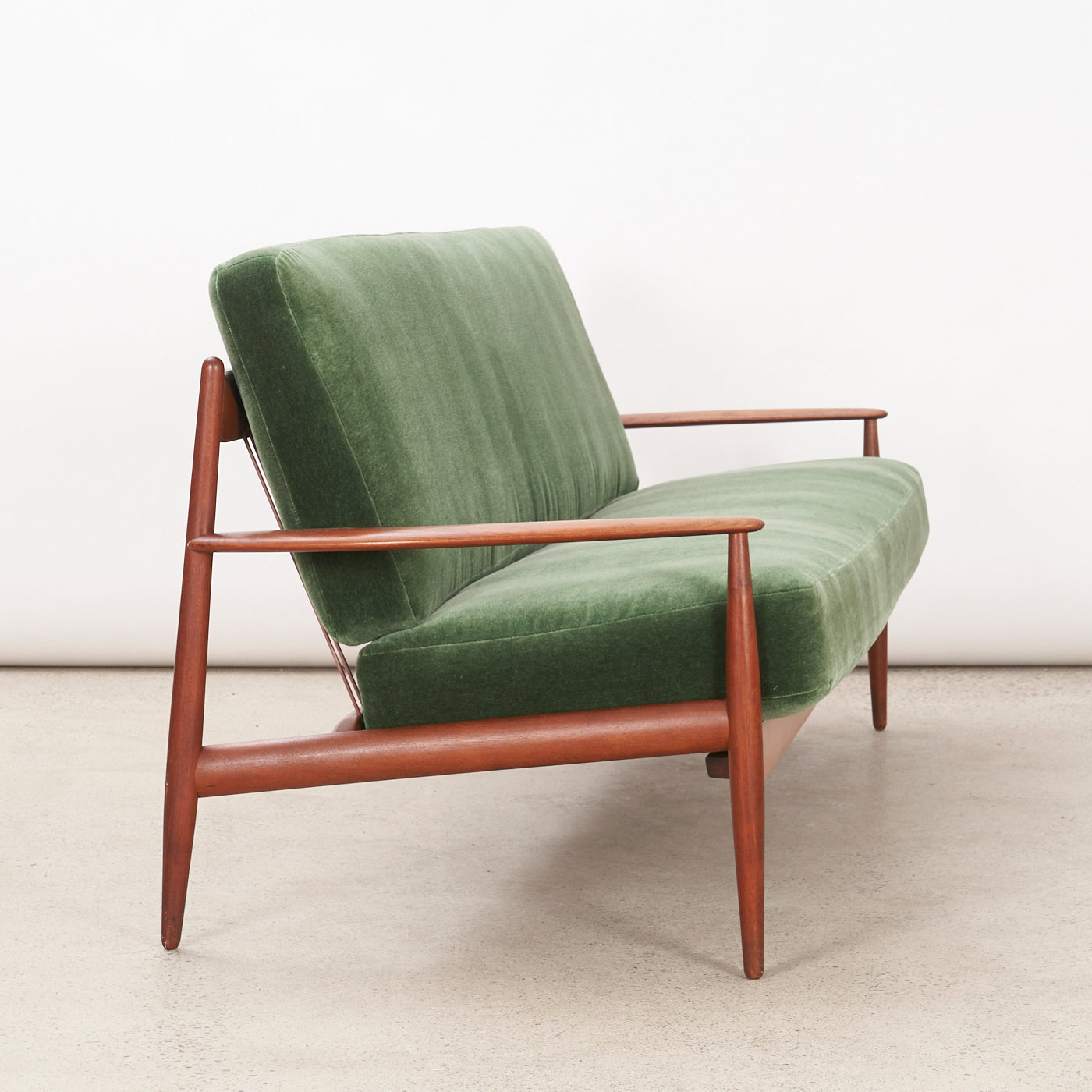 Teak & Beech Sofa by Grete Jalk for France & Daverkosen, Denmark