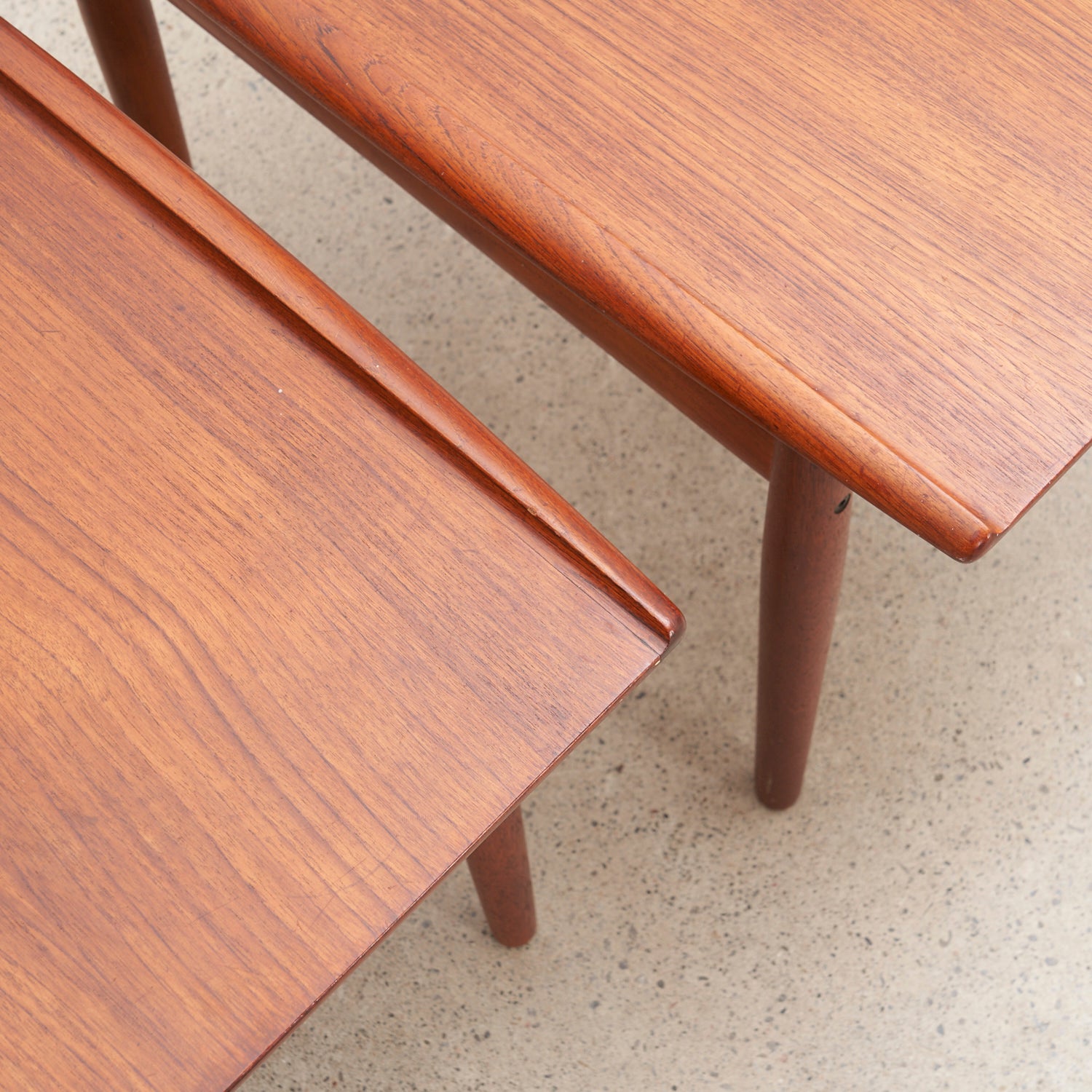 Pair of Teak Side Tables by Glostrup
