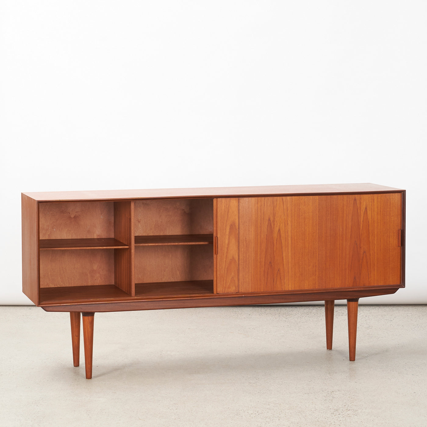 Teak Sideboard w/ Tambour Doors, Norway