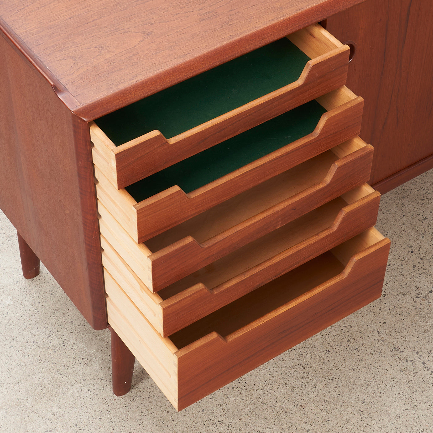 Teak Sideboard by Arne Hovmand Olsen for Mogens Kold, Denmark