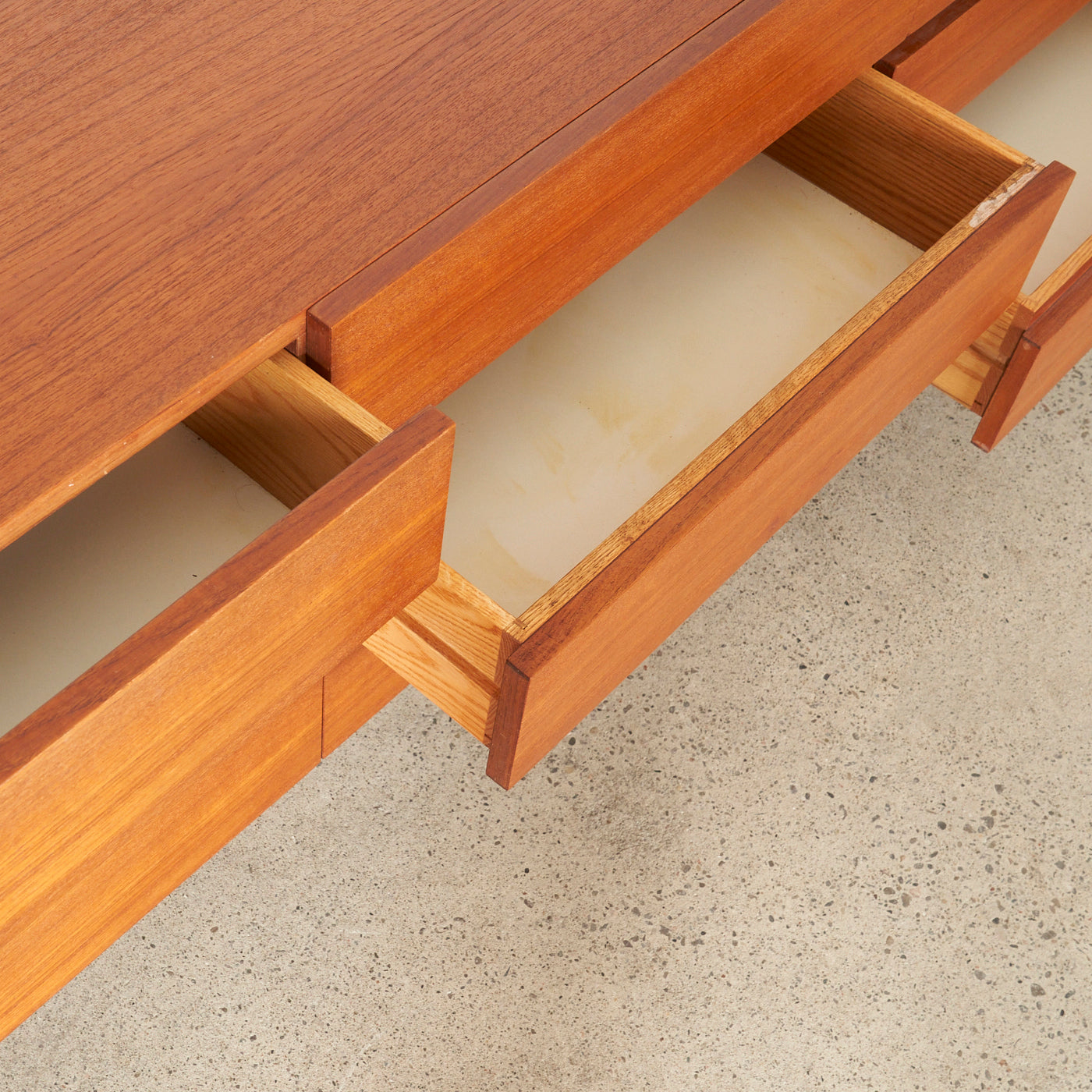 Teak 9 Drawer Dresser by REFF