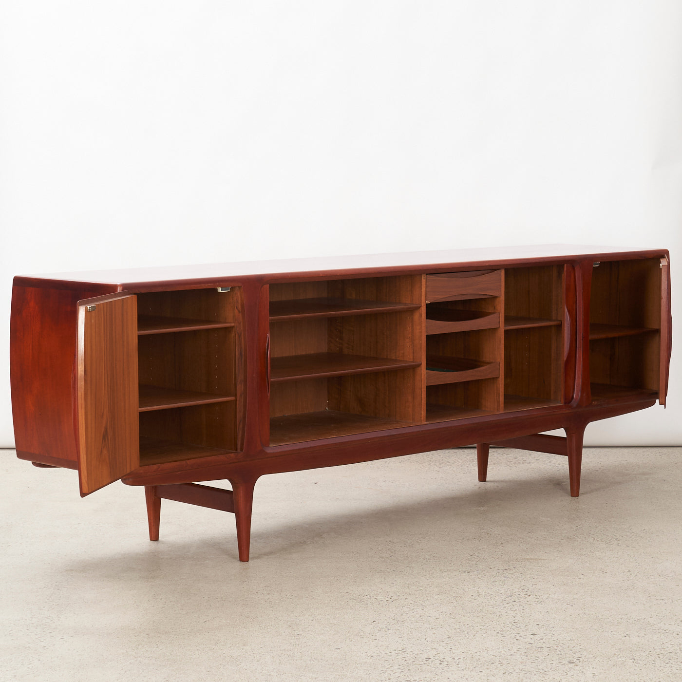 Teak Sideboard by Johannes Andersen for Uldum Møbelfabrik, Denmark
