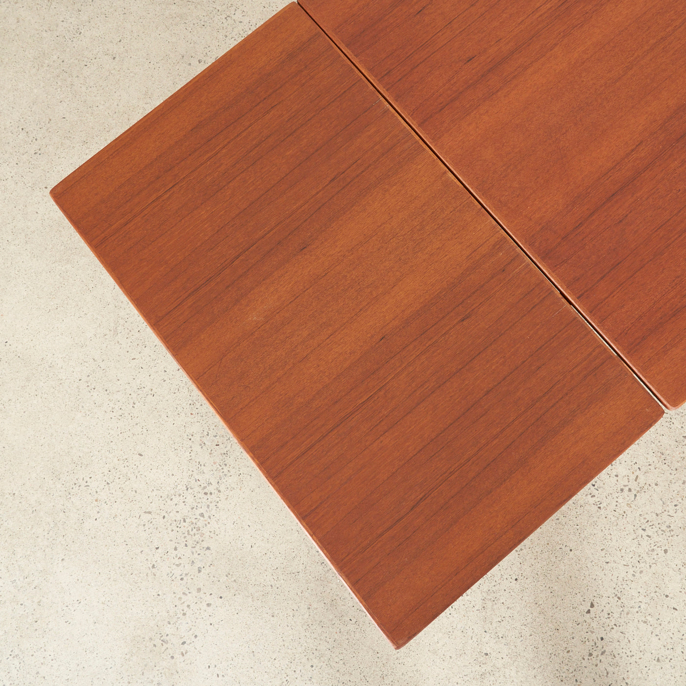 Teak Draw-Leaf Dining Table
