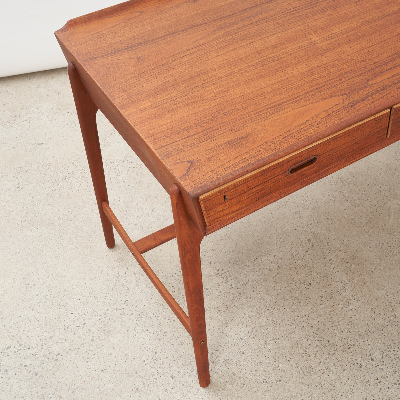 Teak Desk by Svend Åage Madsen for Sigurd Hansen, Denmark