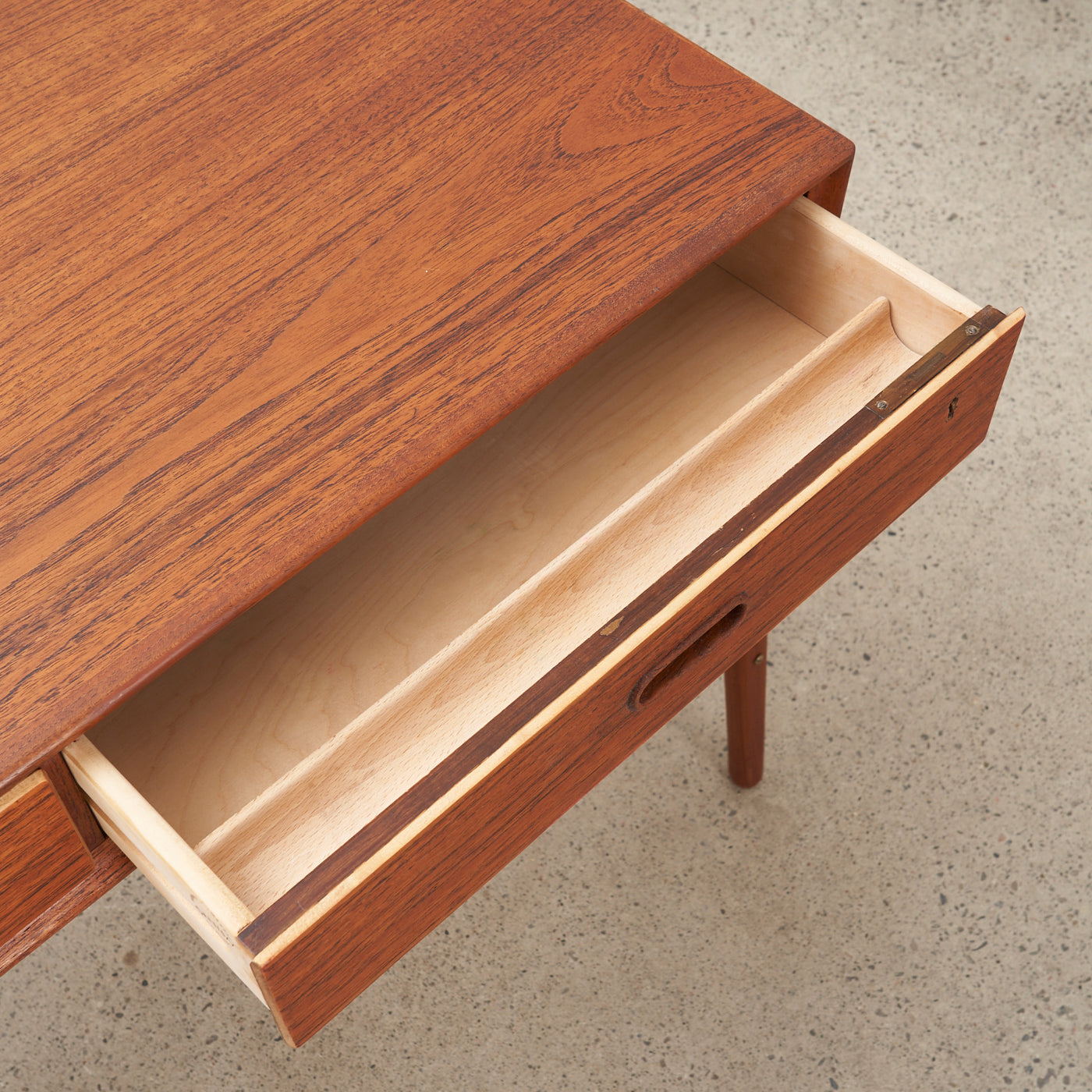 Teak Desk by Svend Åage Madsen for Sigurd Hansen, Denmark