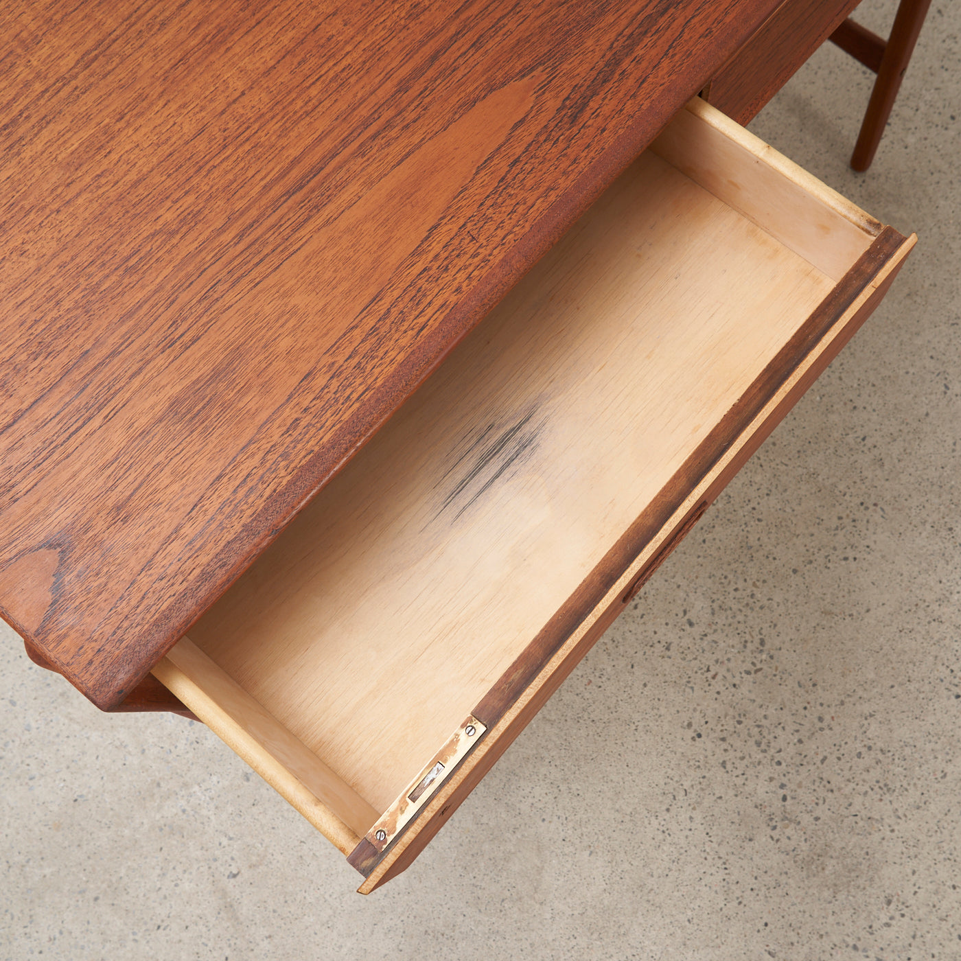 Teak Desk by Svend Åage Madsen for Sigurd Hansen, Denmark