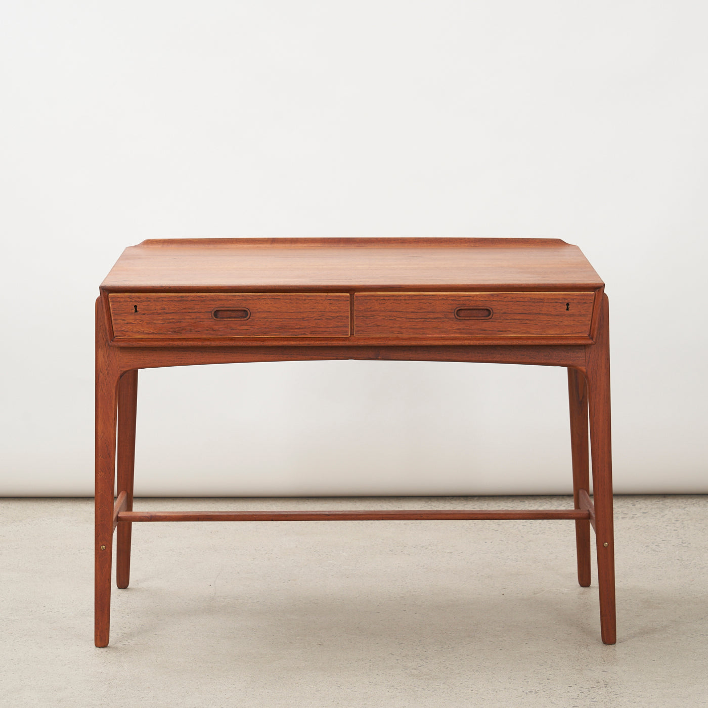 Teak Desk by Svend Åage Madsen for Sigurd Hansen, Denmark