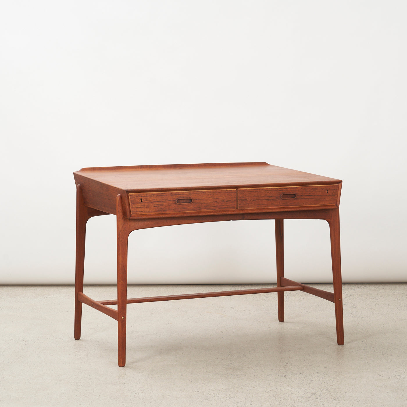 Teak Desk by Svend Åage Madsen for Sigurd Hansen, Denmark