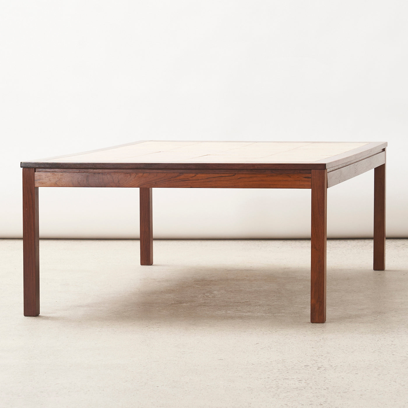 Rosewood Tile Top Coffee Table