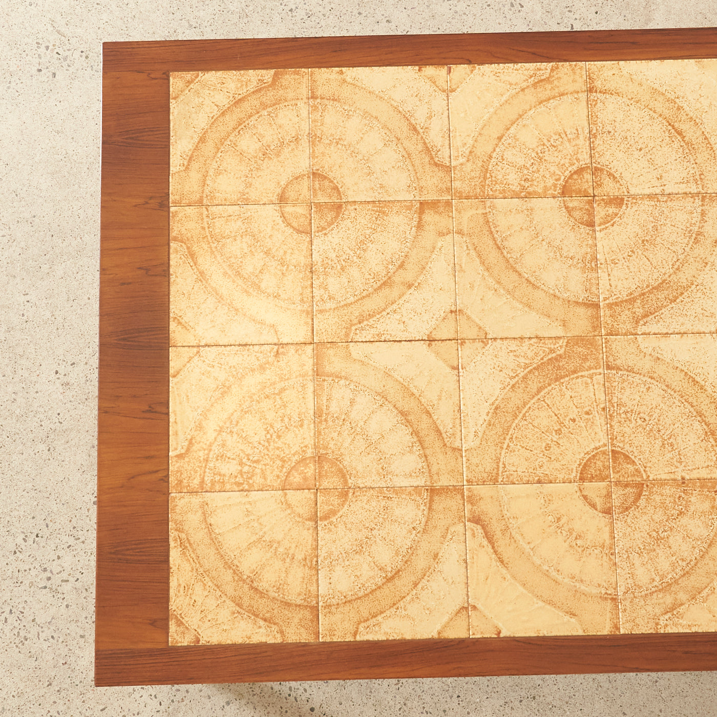 Rosewood Tile Top Coffee Table