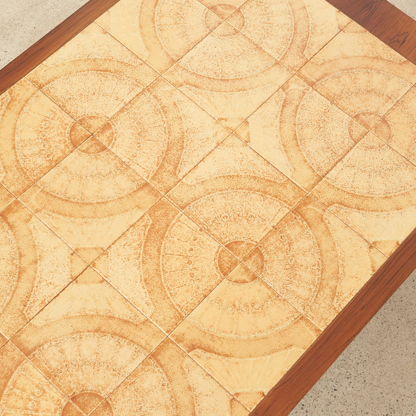 Rosewood Tile Top Coffee Table