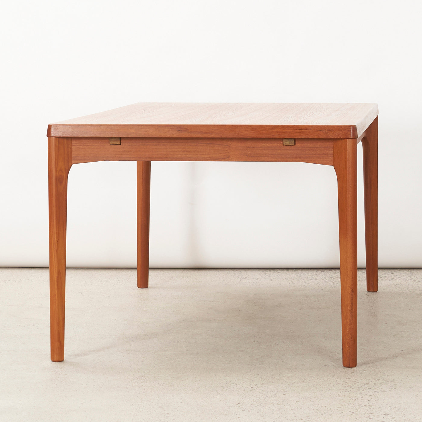 Large Teak Draw-Leaf Dining Table by Vejle Stole Møbelfabrik, Denmark
