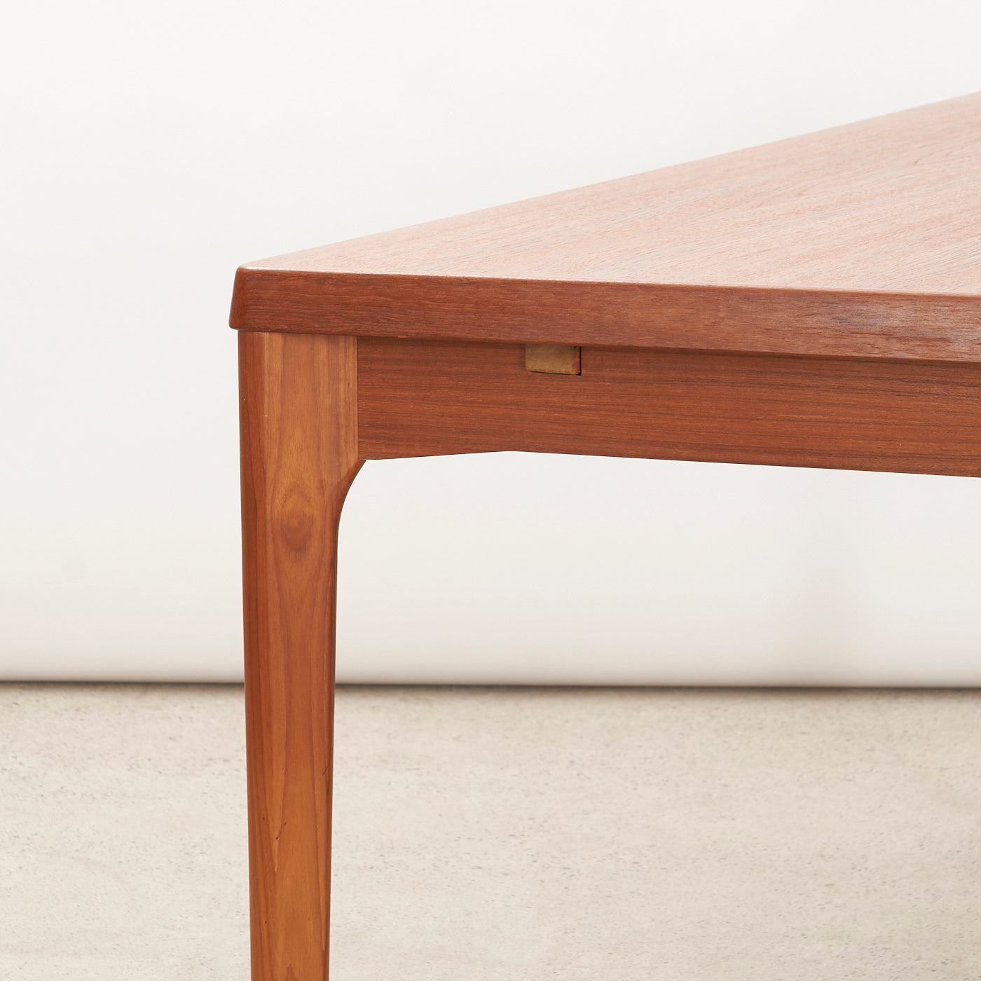 Large Teak Draw-Leaf Dining Table by Vejle Stole Møbelfabrik, Denmark