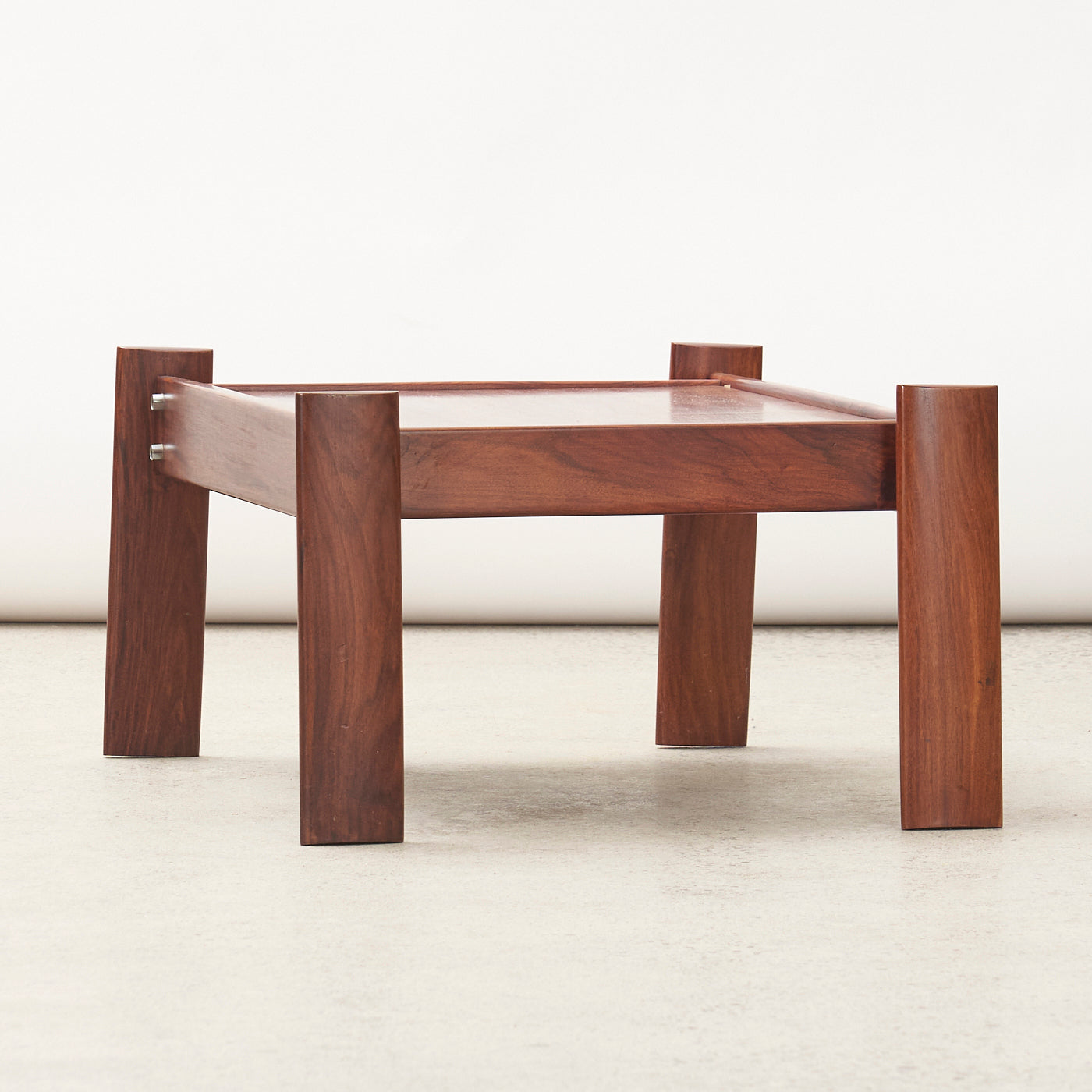 'MP-41' Rosewood Ottoman / Side Table by Percival Lafer, Brazil