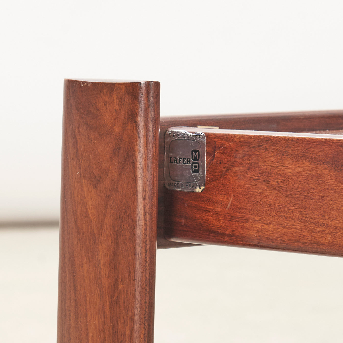 'MP-41' Rosewood Ottoman / Side Table by Percival Lafer, Brazil