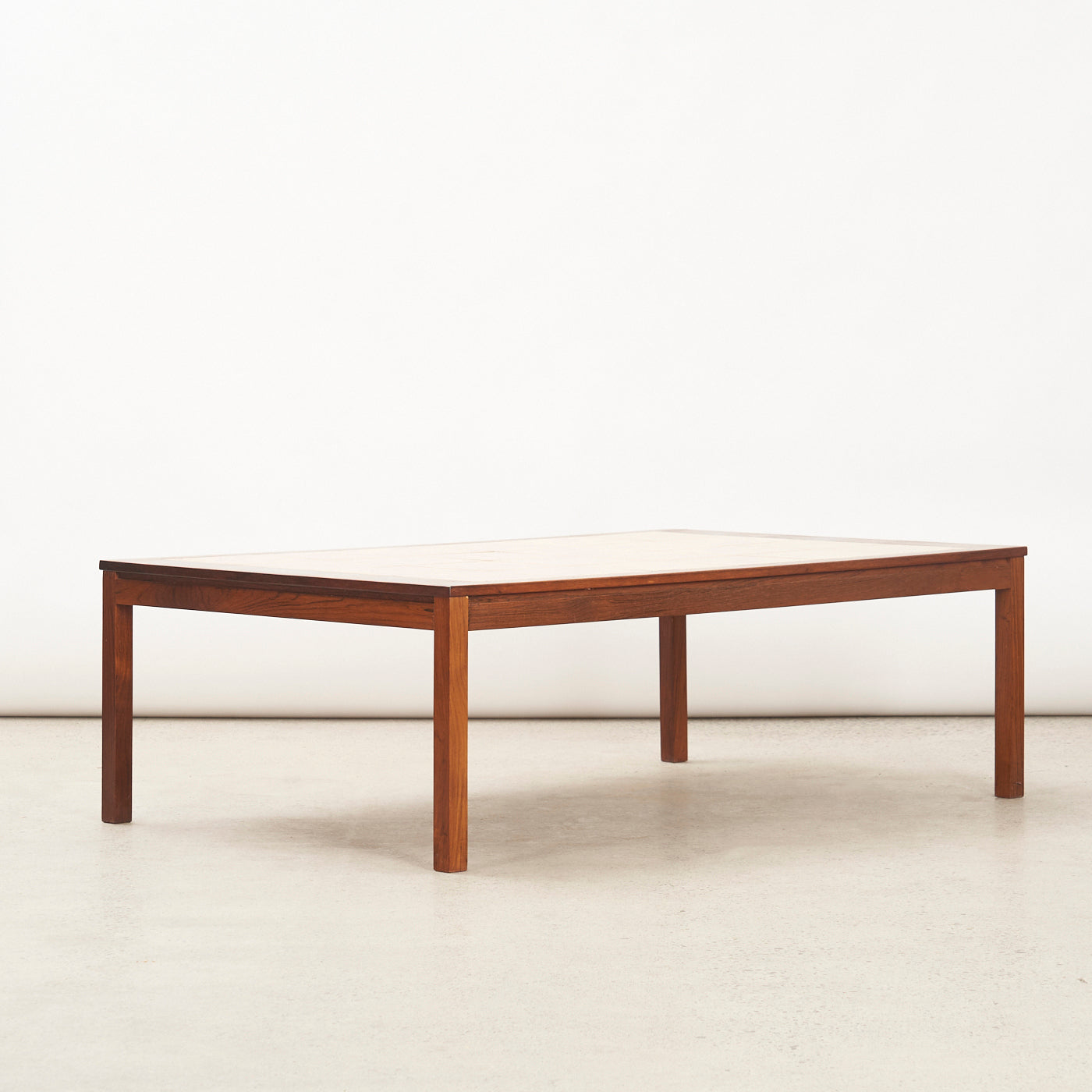 Rosewood Tile Top Coffee Table