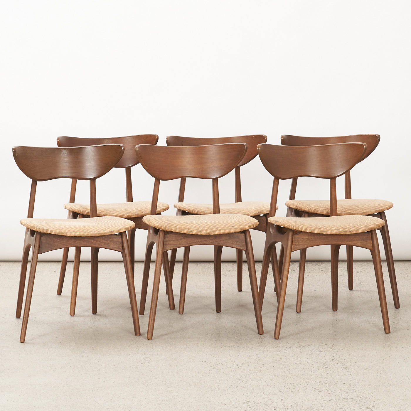 Set of 6 Dining Chairs by Deilcraft