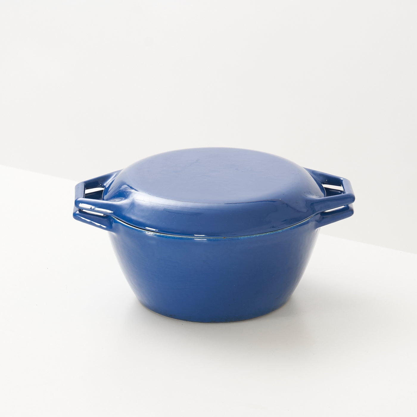 Enameled Cast Iron Pot w/ Lid by Michael Lax for Copco, Denmark